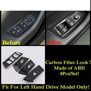 �J�b�v�z���_�[ �p�l��/�E�C���h�E ���t�g �{�^�� �J�o�[ �g���� �J�[�{���� �C���e���A �K�p: �t�H���N�X���[�Q��/VOLKSWAGEN �A���e�I�� 2018-2021 �^�C�vB AL-PP-1331 AL Interior parts for cars