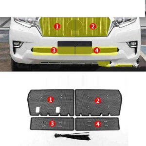 �t�����g �O���� �l�b�g �h�� ���b�V�� �J�o�[ �g���� �A�N�Z�T���[ �G�N�X�e���A �L�b�g �K�p: �g���^ �����h�N���[�U�[ �v���h FJ150 2018-2020 �^�C�vB AL-PP-1824 AL Exterior parts for cars