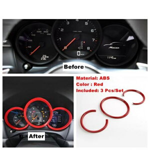 ���b�h �C���e���A AC �G�A/���t�g �{�^��/�w�b�h/���[�h �����v/�J�b�v�z���_�[ �J�o�[ �g���� �K�p: �|���V�F/PORSCHE �}�J�� 2014-2020 �^�C�vF AL-OO-9030 AL Interior parts for cars