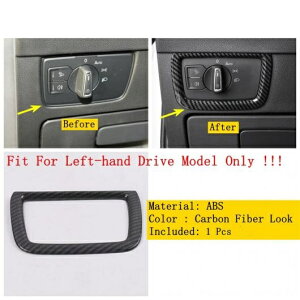 ���t�g �{�^�� �s���[ A �G�A �O���[�u �{�b�N�X ���C�g �R���g���[�� �p�l�� �J�o�[ �g���� �K�p: �t�H���N�X���[�Q��/VOLKSWAGEN �A���e�I�� 2018-2021 �J�[�{���t�@�C�o�[ �^�C�vC�E�^�C�vF AL-OO-9