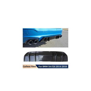 F26 ���A�� �J�[�{���t�@�C�o�[ ���A �o���p�[ ���b�v �X�|�C���[ �f�B�t���[�U�[ �K�p: BMW X4 F26 2014-2018 AL-OO-2747 AL Car parts