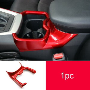 レッド 適用: トヨタ RAV4 2020-2021 ギアシフト 装飾 フレーム ドリンクホルダー ウインドウ リフター インテリア 装飾 タイプ5〜タイプ13 AL-PP-4770 AL Exterior parts for cars