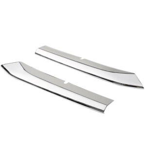 2ピース 適用: マツダ CX-3 2018 ロワー フロント グリル 装飾 ストリップ レッド・シルバー AL-PP-6425 AL Exterior parts for cars