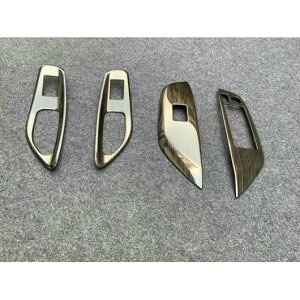 適用: トヨタ ヤリス ヴィッツ クロス XP210 2020 2021 ステンレス スチール ドア ウインドウ アームレスト カバー スイッチ パネル トリム 左ハンドル用・右ハンドル用 AL-QQ-3228 AL Interior parts for ca