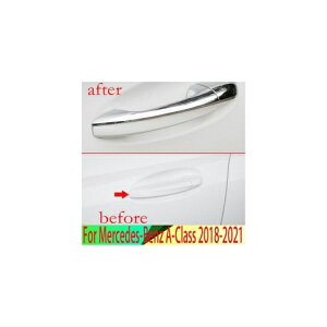 �K�p: �����Z�f�X�E�x���c A-�N���X A180 A200 A250 V177/W177 2018 2019 2020 2021 ABS �N���[�� �h�A �n���h�� �J�o�[ �g���� AL-QQ-4371 AL Exterior parts for cars