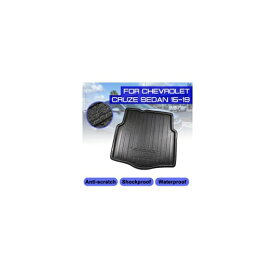 適用: シボレー/CHEVROLET クルーズ セダン 2015-2019 リア トランク ブーツ マット 防水 フロアマット カーペット アンチ マッド トレイ カーゴ ライナー EVA AL-QQ-5711 AL Car parts
