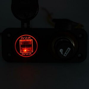 5V 4.2A dv fA USB |[g h IP65 ubN } LED bJ[ XCb` pl VK[\Pbg bh AL-RR-5240 AL Car parts