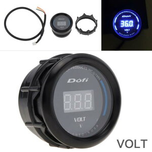 2C` 52mm fW^ LED fBXvC dv d Q[W u[ LED Q[W [^[ AL-RR-5291 AL Car parts