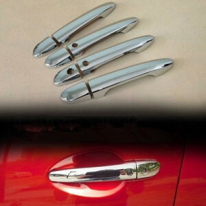 適用: MAZDA6 2006-2017 MAZDA2 2008-2018 MAZDA3 2010-2018 クローム ドア ハンドル カバー トリム スマート キーホール AL-RR-0150 AL Exterior parts for cars