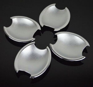 適用: 日産 ノート E11 2005-2012 日産 マーチ/マイクラ K12 2003-2010 クローム ドア ハンドル カップ ボウル カバー トリム ステッカー アクセサリー AL-RR-1770 AL Exterior parts for cars