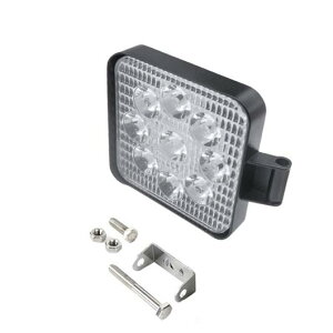 12V-24V ~j LED [N Cg o[ XNGA X|bgCg 4INCH 48W [N Cg wbhCg Kp: gbN It [h iCg 16 LED 1 s[XE9 LED 1 s[X AL-RR-5657 AL Car parts