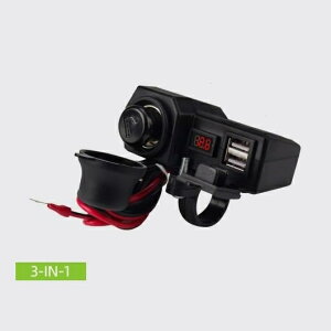 h I[goC 12V USB `[W[ gѓdb `[W[ p[ A_v^ VK[\Pbg VKbg AL-RR-5861 AL Interior parts for cars