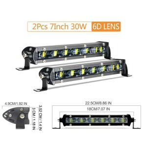 2s[X 25C` 120W  [N Cg 12V 24V LED X|bgCg LED o[ Eh I[g gbN It [h ~j LED o[ It[h ANZT[ 30W 2s[X AL-RR-6582 AL Car parts