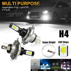 2PC H4 LED wbhv wbhCg I[g v tHOCg 80W 3570 2SMD ou 2s[X AL-SS-0141 AL Car parts