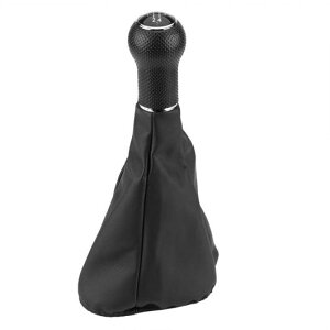 5速 ギア シフト ノブ ゲートル ブーツ カバー 適用: VW ゴルフ 3 ジェッタ MK3 1991-1998 ブラック AL-RR-3322 AL Interior parts for cars