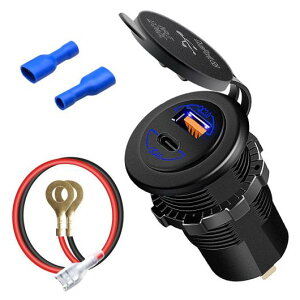 I[goC `[W[ 5V3A gѓdb `[W[ USB |[g QC3.0 [d PD60W `[W[ ^CvB AL-RR-4033 AL Motorcycle parts