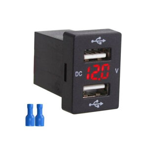 3.1A fA USB `[W[ \Pbg 12-24V LED USB p[ A_v^ `[W[ Kp: g^ gѓdb `[W[ ^CvA`^CvC AL-RR-3974 AL Car parts