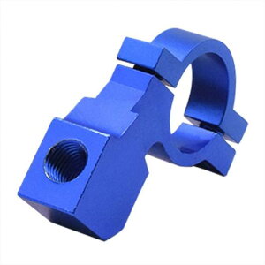 2ピース 10mm オートバイ バックミラー ミラー M10 マウント アダプタ ホルダー クランプ スクリュー 7/8インチ ハンドルバー スクーター モーターバイク アクセサリー ブラック〜ゴールド AL-RR-