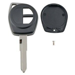 2 ボタン キー フォブ ケース シェル リモート カバー HU87 ブレイド 適用: スズキ イグニス アルト SX4 ボクスホール/VAUXHALL アギーラ HU87 ボタンなし AL-RR-8003 AL Exterior parts for cars