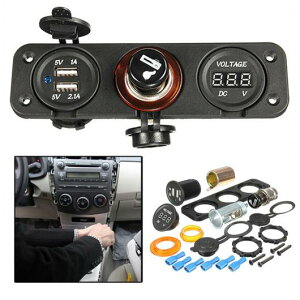 @\ 12V fA USB ԗ GPS gѓdb A_v^ `[W[ fW^ dv VK[\Pbg \Pbg AL-RR-4921 AL Interior parts for cars