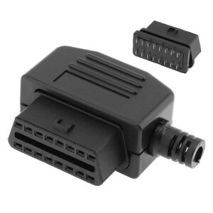 OBD-II L �^�C�v 16 �s�� ���X �R�l�N�^ ���C���[ �\�P�b�g �R�l�N�^ �v���O �V�F�� �X�N�����[ AL-RR-5056 AL Car parts