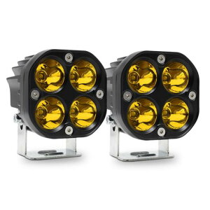 2�s�[�X 40W 3�C���` �h�� �A���o�[ �t�H�O���C�g POD ���C�g �I�t���[�h �h���C�r���O ���C�g ���[�N �⏕ ���C�g �o���p�[ ���C�g �K�p: �g���b�N AL-RR-7172 AL Car parts