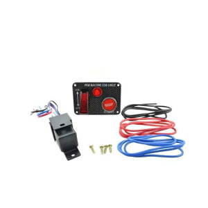 12V 30A �A���~ ���� ���[�V���O �X�C�b�` �G���W�� �X�^�[�g �v�b�V�� �X�^�[�^�[ �{�^�� �p�l�� AL-RR-7313 AL Car parts