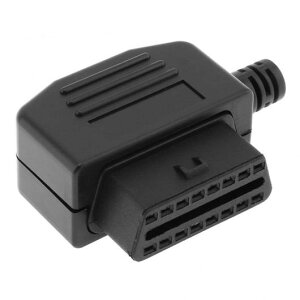 1�s�[�X OBD-II L �^�C�v 16 �s�� ���X �R�l�N�^ ���C���[ �\�P�b�g �R�l�N�^ �v���O �V�F�� �X�N�����[ AL-RR-7654 AL Car parts