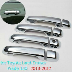 �K�p: �g���^ �v���h 150 �����h�N���[�U�[ �v���h J150 2010-2019 LC150 LC200 �N���[�� �h�A �n���h�� �J�o�[ �g���� �Z�b�g AL-RR-0989 Exterior parts for cars