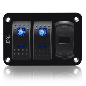 XCb` pl 12/24V T[Lbg Rg[ } dv fA USB |[g Rrl[V Kp: } AL-RR-8566 AL Interior parts for cars