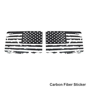 ���A �E�C���h�E ���� �X�e�b�J�[ �A�����J�� �� �f�J�[�� 4-�h�A �G�N�X�e���A �A�N�Z�T���[ �K�p: �W�[�v/JEEP �����O���[ JK JKU �u���b�N A�`�J�[�{���t�@�C�o�[ C AL-RR-2356 AL Exterior parts for cars