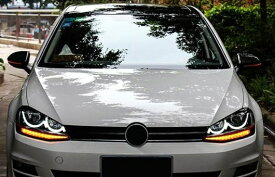 ヘッドライト 適用: VW フォルクスワーゲン/VOLKSWAGEN ゴルフ 7 2015-2016 LED ヘッドランプ デイタイムランニングライト DRL 4300K〜8000K 35W・55W AL-HH-0131 Car parts