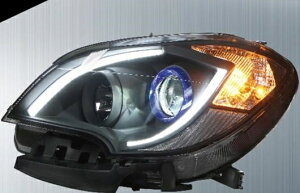 適用: アンコール ヘッドライト 2013-2015 LED ヘッドランプ DRL プロジェクター H7 HID バイキセノン レンズ 4300K〜8000K 35W・55W AL-HH-0238 Car parts