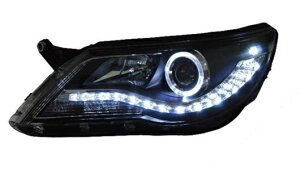 Kp: VW tHNX[Q/VOLKSWAGEN eBOA wbhCg 2010-2012 LED wbhv DRL vWFN^[ H7 HID oCLZm 4300K`8000K 35WE55W AL-HH-0311 Car parts
