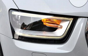 適用: アウディ/AUDI Q3 ヘッドライト 2013-2014 LED DRL レンズ ダブル ビーム H7 HID キセノン BI 4300K〜8000K 35W・55W AL-HH-0367 Car parts