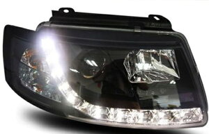 適用: VW フォルクスワーゲン/VOLKSWAGEN パサート B5 ヘッドライト 2000-2005 LED DRL レンズ ダブル ビーム H7 HID キセノン BI 4300K〜8000K 35W・55W AL-HH-0463 Car parts