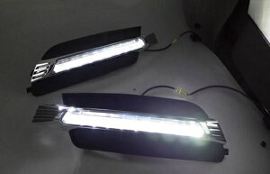 適用: アウディ/AUDI AU DI A6L C7 LED DRL 高光度 ガイド フォグ ランプ デイタイムランニングライト AL-HH-0498 Car parts