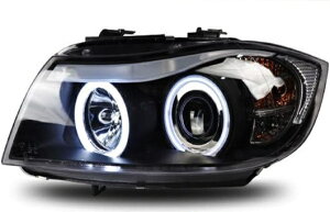適用: BMW/ビーエムダブリュー E90 318I 320I 325 ヘッドライト 2005-2012 LED DRL レンズ ダブル ビーム H7 HID キセノン BI 4300K〜8000K 35W・55W AL-HH-0544 Car parts