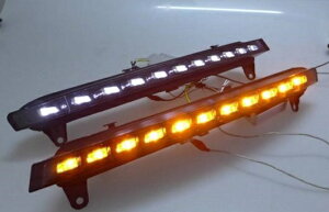 適用: アウディ/AUDI Q7 2006-2009 LED DRL 高光度 ガイド フォグ ランプ デイタイムランニングライト AL-HH-0564 Car parts