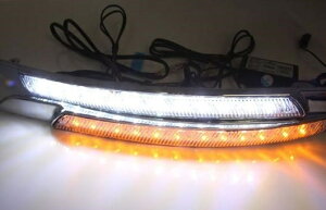 適用: 日産 アルティマ 08-09 LED DRL フォグ ランプ デイタイム ランニング 高光度 ガイド ライト 35W ホワイト・イエロー 5500K AL-HH-0852 Car parts