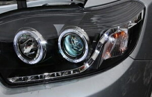 ヘッドランプ 適用: トヨタ ハイランダー 2009-2011 LED ヘッドライト DRL H7/D2H HID キセノン BI レンズ 4300K〜8000K 35W・55W AL-HH-0908 Car parts