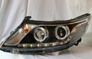 ヘッドランプ 適用: 起亜 K2 2011-2012 LED ヘッドライト DRL H7/D2H HID キセノン BI レンズ 4300K〜8000K 35W・55W AL-HH-0917 Car parts