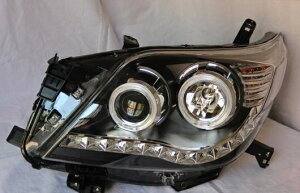 ヘッドランプ 適用: トヨタ プラド FJ150 2010-2013 LED ヘッドライト DRL H7/D2H HID キセノン BI レンズ 4300K〜8000K 35W・55W AL-HH-0926 Car parts