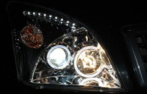�w�b�h�����v �K�p: �g���^ �v���h FJ120 2003-2009 LED �w�b�h���C�g DRL H7/D2H HID �L�Z�m�� BI �����Y 4300K�`8000K 35W�E55W AL-HH-0929 Car parts