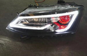 �K�p: VW �t�H���N�X���[�Q��/VOLKSWAGEN �W�F�b�^ �w�b�h���C�g 2012-2017 LED �w�b�h�����v �f�[���� �A�C DRL �t�����g ���C�g 4300K�`8000K 35W�E55W AP-ALH0989 Car parts