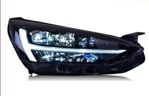 �I�[�� LED �_�C�i�~�b�N �w�b�h���C�g �A�Z���u�� �K�p: �t�H�[�h/FORD �t�H�[�J�X 2019 �w�b�h�����v DRL �n�C ���[ �r�[�� ���[�j���O �V�O�i�� LED 6000K 35W AL-HH-1275 Car parts