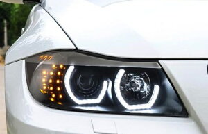Kp: BMW/r[G_u[ E90 318I 320I 330I LED wbhCg 2005 2006 2007 2008 N wbhv oCLZm vWFN^[ 4300K`8000K 35WE55W AL-HH-1277 Car parts