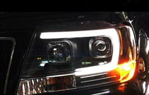 wbhv Kp: W[v/JEEP Oh `FL[ wbhCg 1999-2004 LED DRL HID BI 4300K zCg CG[`8000K zCg u[ 35WE55W AL-HH-1344 Car parts