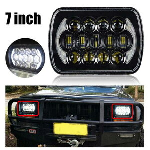 wbhCg 105W 7 C` ` LED vWFN^[ wbhCg Lbg 6500LM Kp: W[v/JEEP gbN O[ YJ `FL[/CHEROKEE XJ gN^[ AL-HH-1811 Car parts