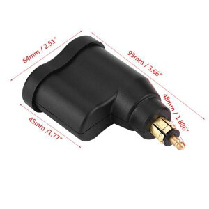 I[goC fA USB `[W[ @\ h VK[\Pbg 12-24V p[ A_v^ Kp: g E-oCN 5V/3.3A ubN SR-BB-8712 Motorcycle parts